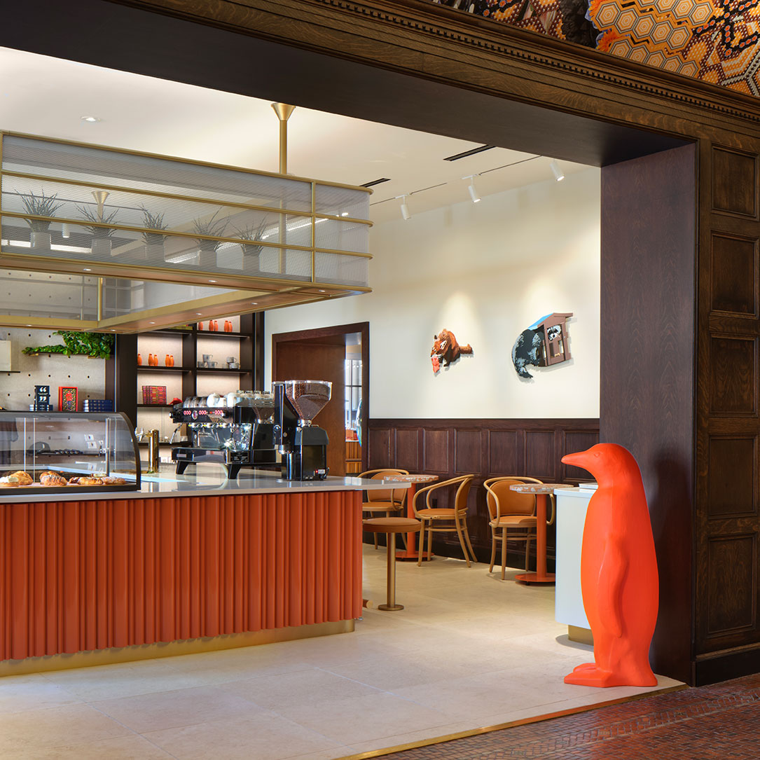 Good Press café at 21c Museum Hotel St. Louis